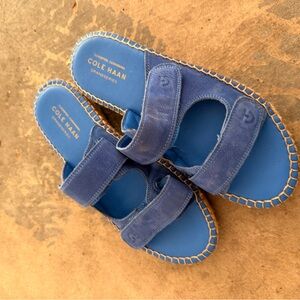 Cole Haan Light Blue Leather Footwear